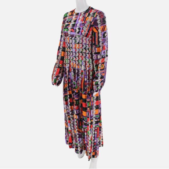 Vintage Pierre Cardin maxi multi psychadelic dress - Picture 3 of 8
